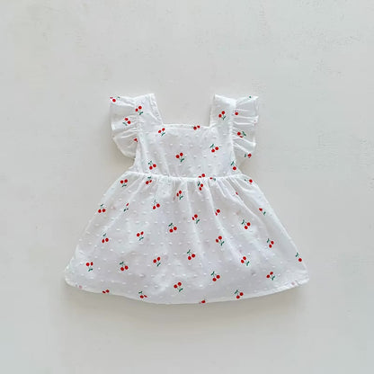 Cherry lane dress/romper