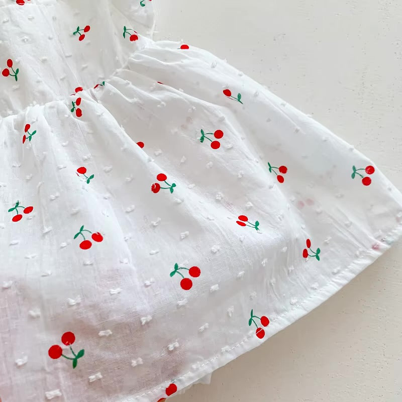 Cherry lane dress/romper