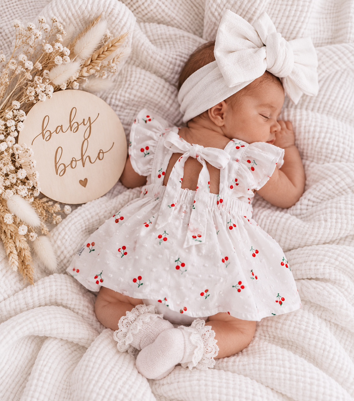 Cherry lane dress/romper
