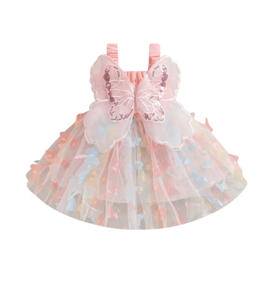 CLEARANCE - Butterfly Garden Dress- limited stock