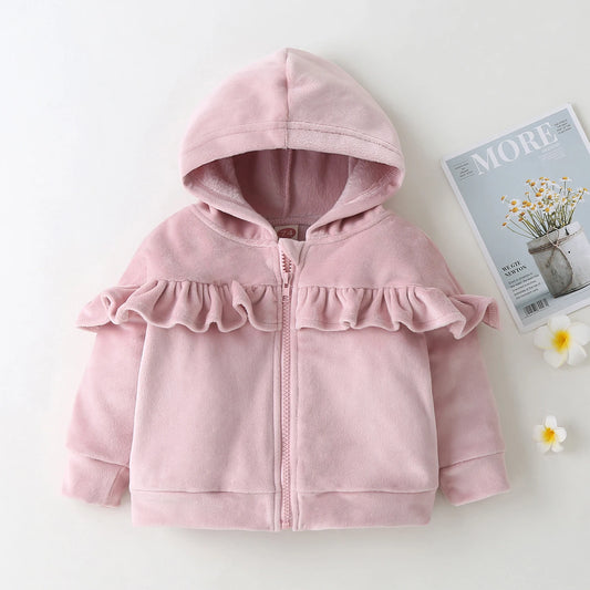 CLEARANCE- Amy velour Hoodie