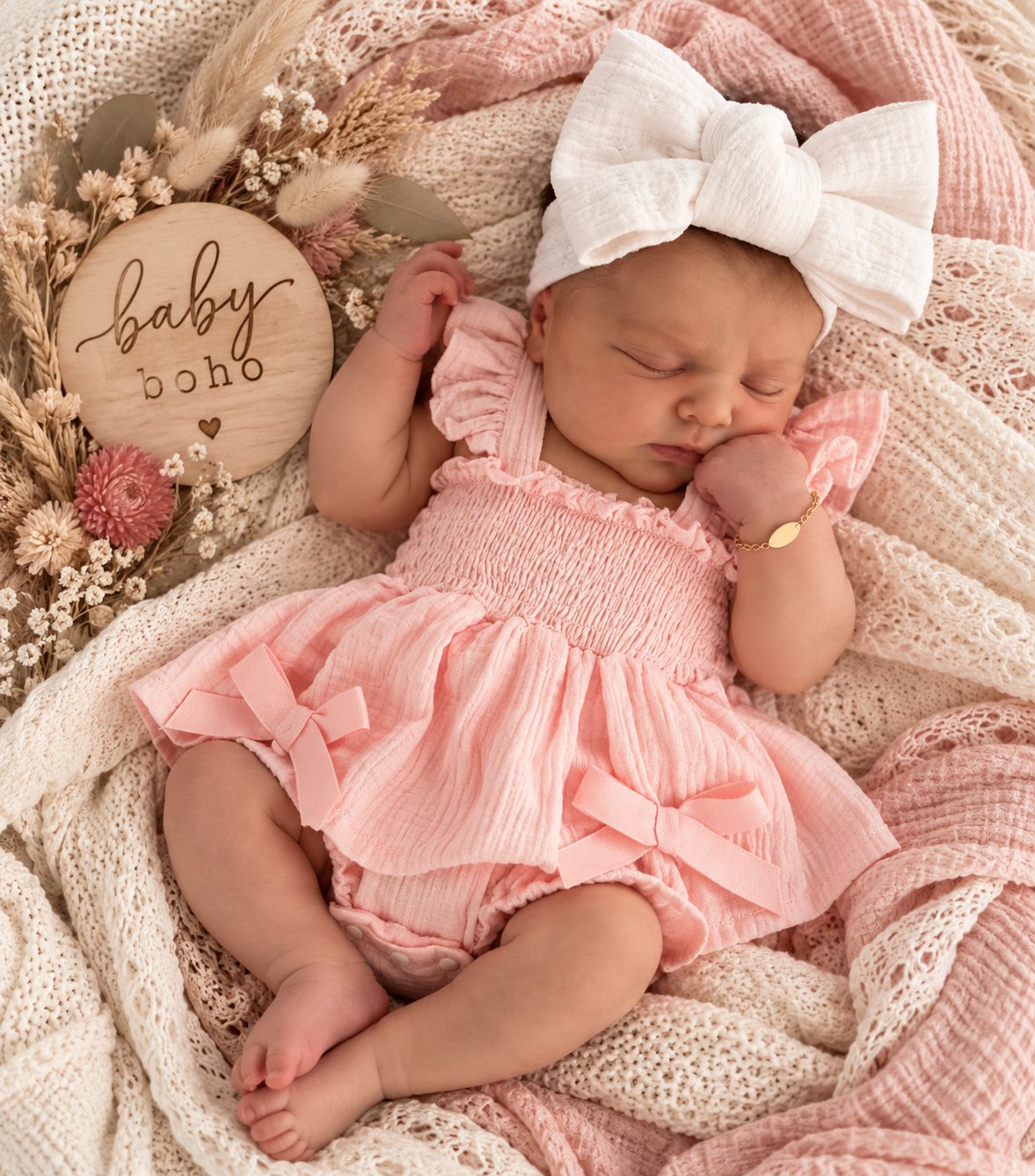 Elsie cotton Romper - special price
