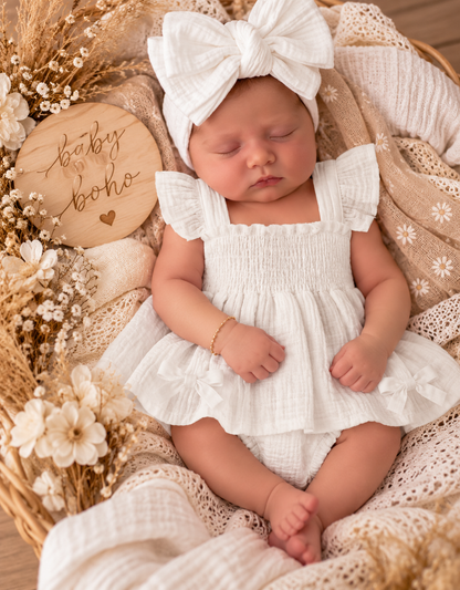 Elsie cotton Romper - special price