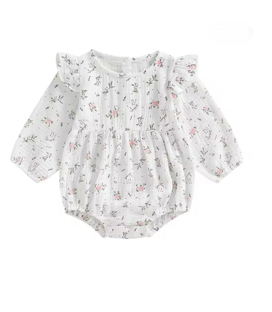 🌸🌸CLEARANCE-  Melissa cotton Romper