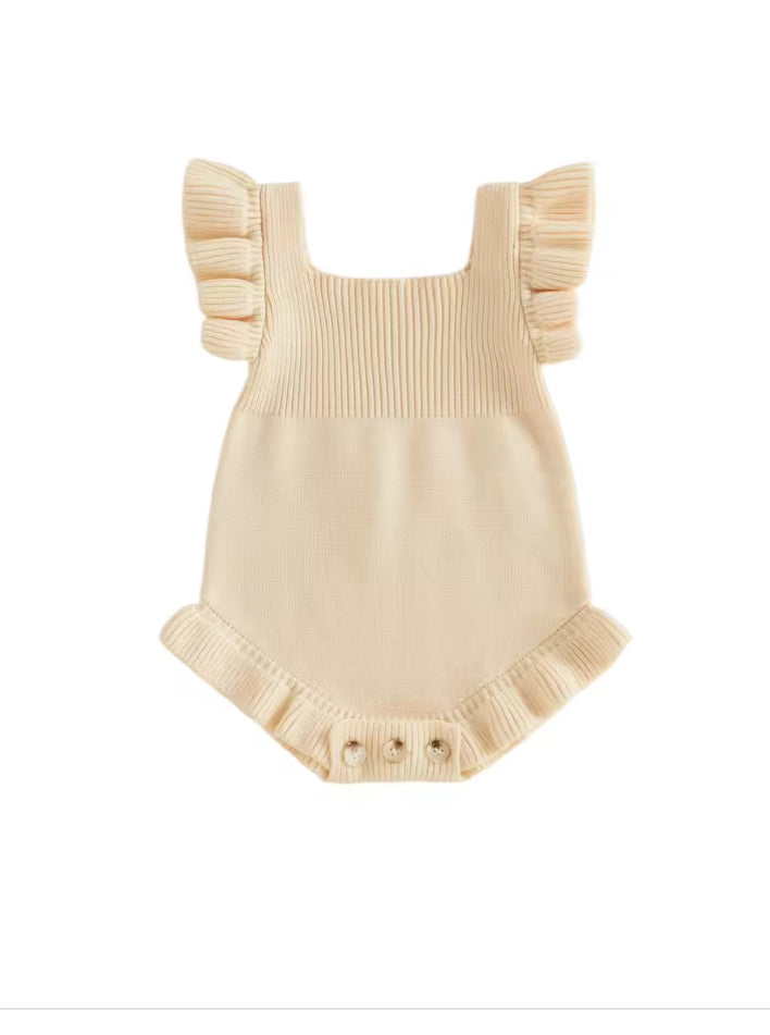 BABY GIRLS CLOTHING - Special Price- Sandy knit Romper