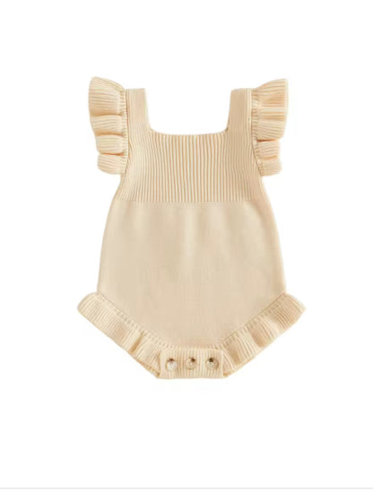 BABY GIRLS CLOTHING - Special Price- Sandy knit Romper