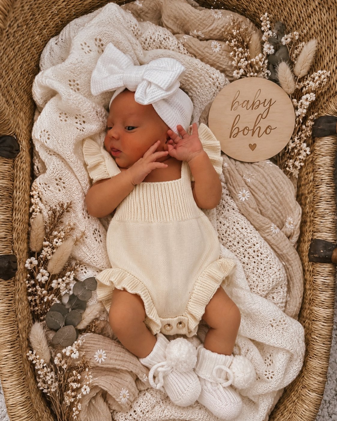 BABY GIRLS CLOTHING - Special Price- Sandy knit Romper