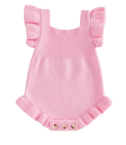 BABY GIRLS CLOTHING - Special Price- Sandy knit Romper