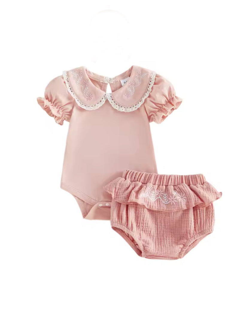 Patrice 2 pce Romper pant Set