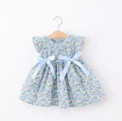 Summer garden light floral dress - special price