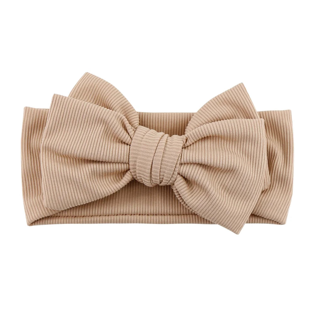 Ribbed headband -  khaki
