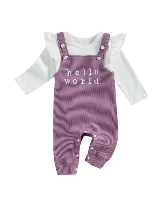 🌺🌺 SPECIAL PRICE- New Arrivals cotton Overall Set - limited stock