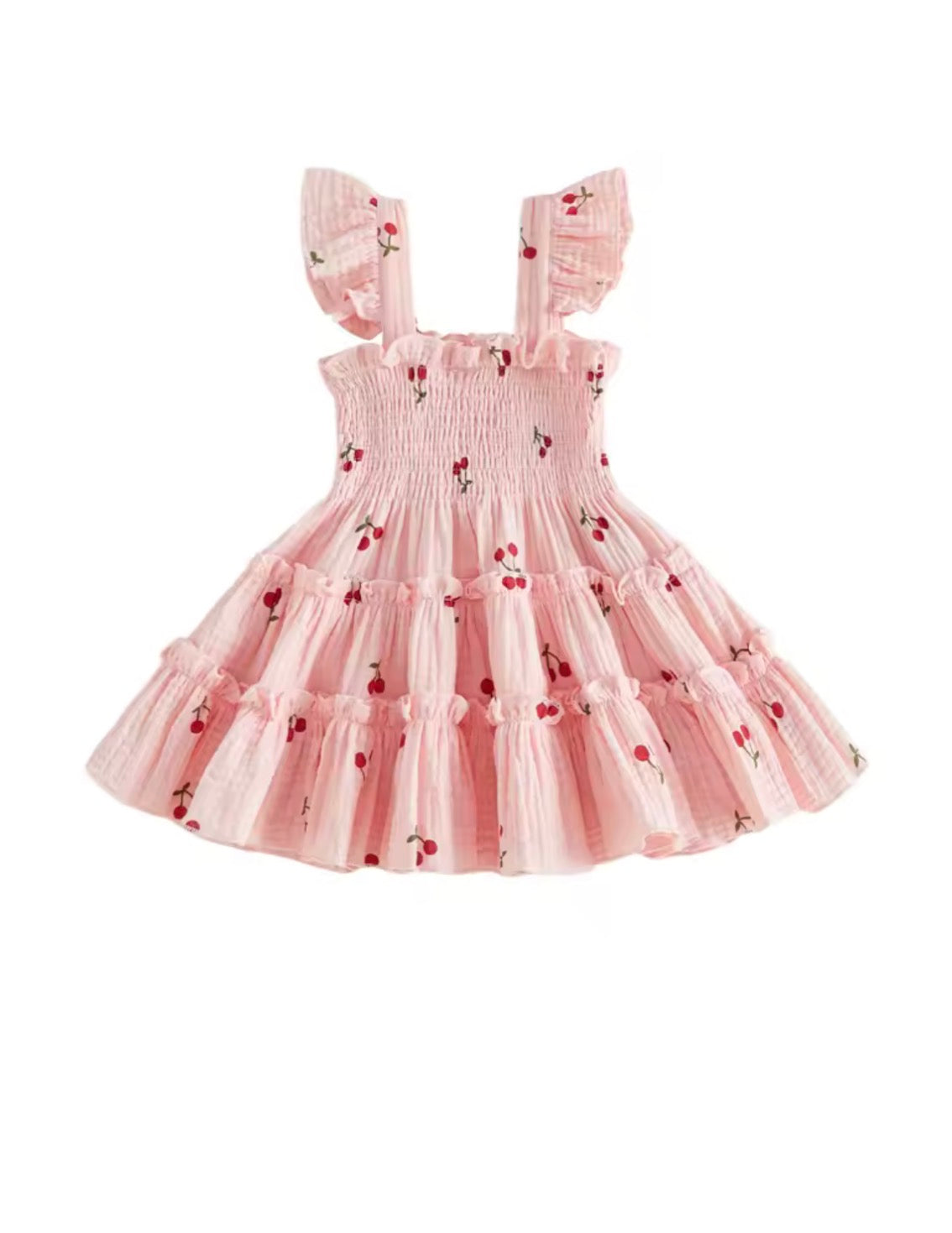 Lissa Colton Cherry print Dress- special price - limited time