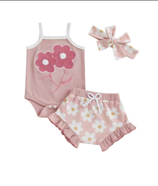 🌺🌺 SPECIAL PRICE-  Carmel 3d flower Set