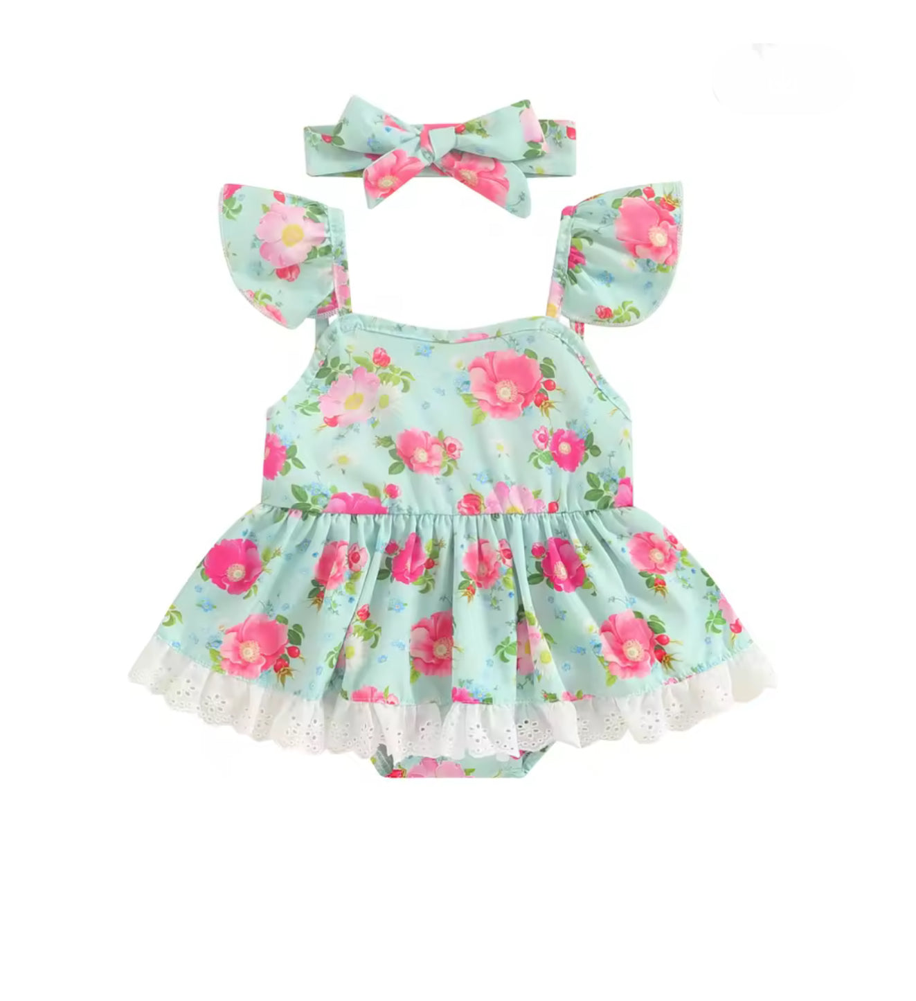 🌸🌸 BABY GIRLS CLOTHING - Special Price- Floral Romper