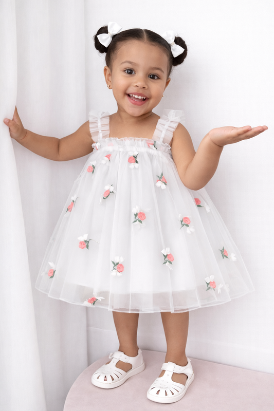 🌸🌸 BABY GIRLS CLOTHING - Special Price- Butterfly Buds Dress