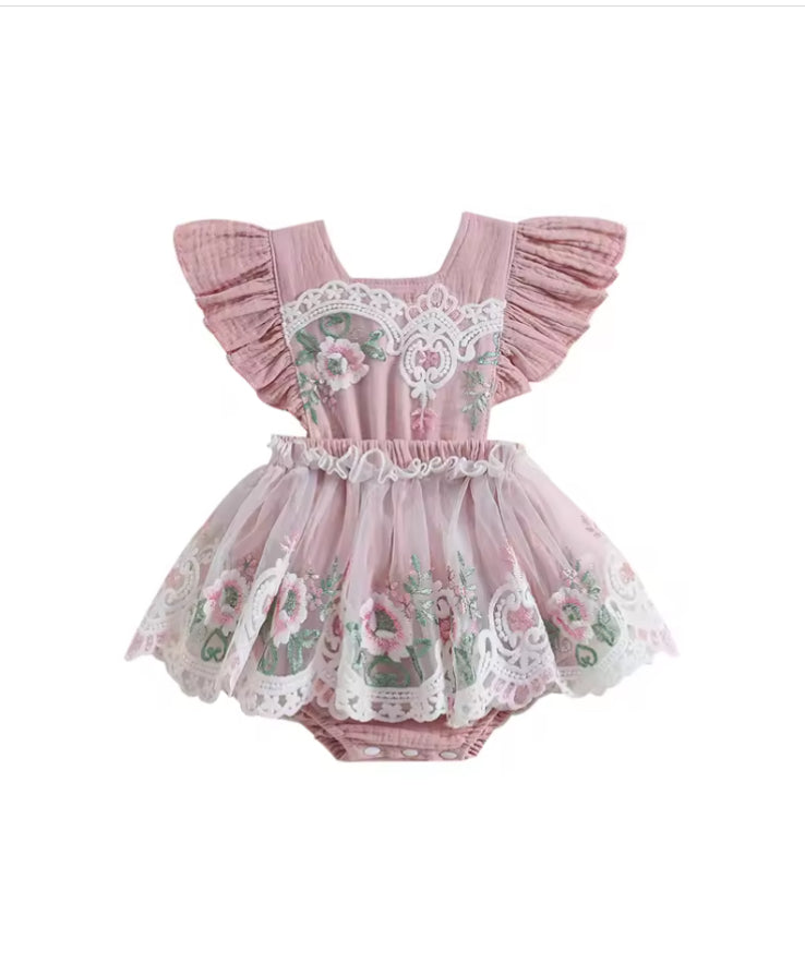 🌸🌸Special Price- Baby girls clothing - Special Price - Anastasia Romper