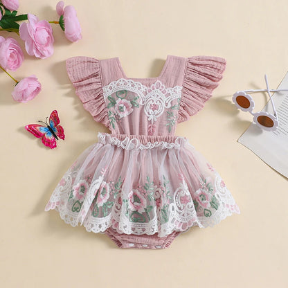🌸🌸Special Price- Baby girls clothing - Special Price - Anastasia Romper