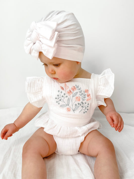 Millie Cotton  Romper