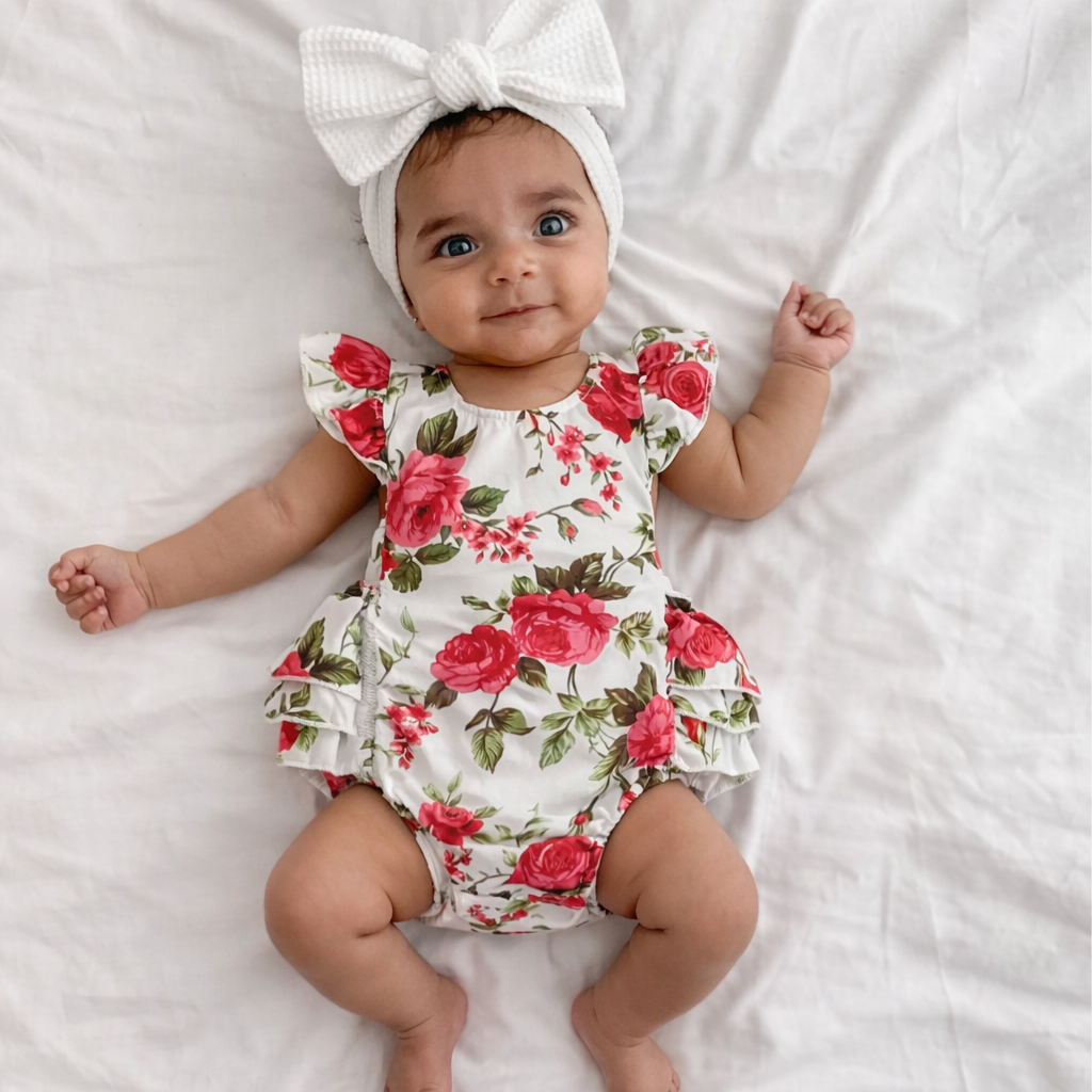 🌸🌸 BABY GIRLS CLOTHING - Special Price- Rosa Romper