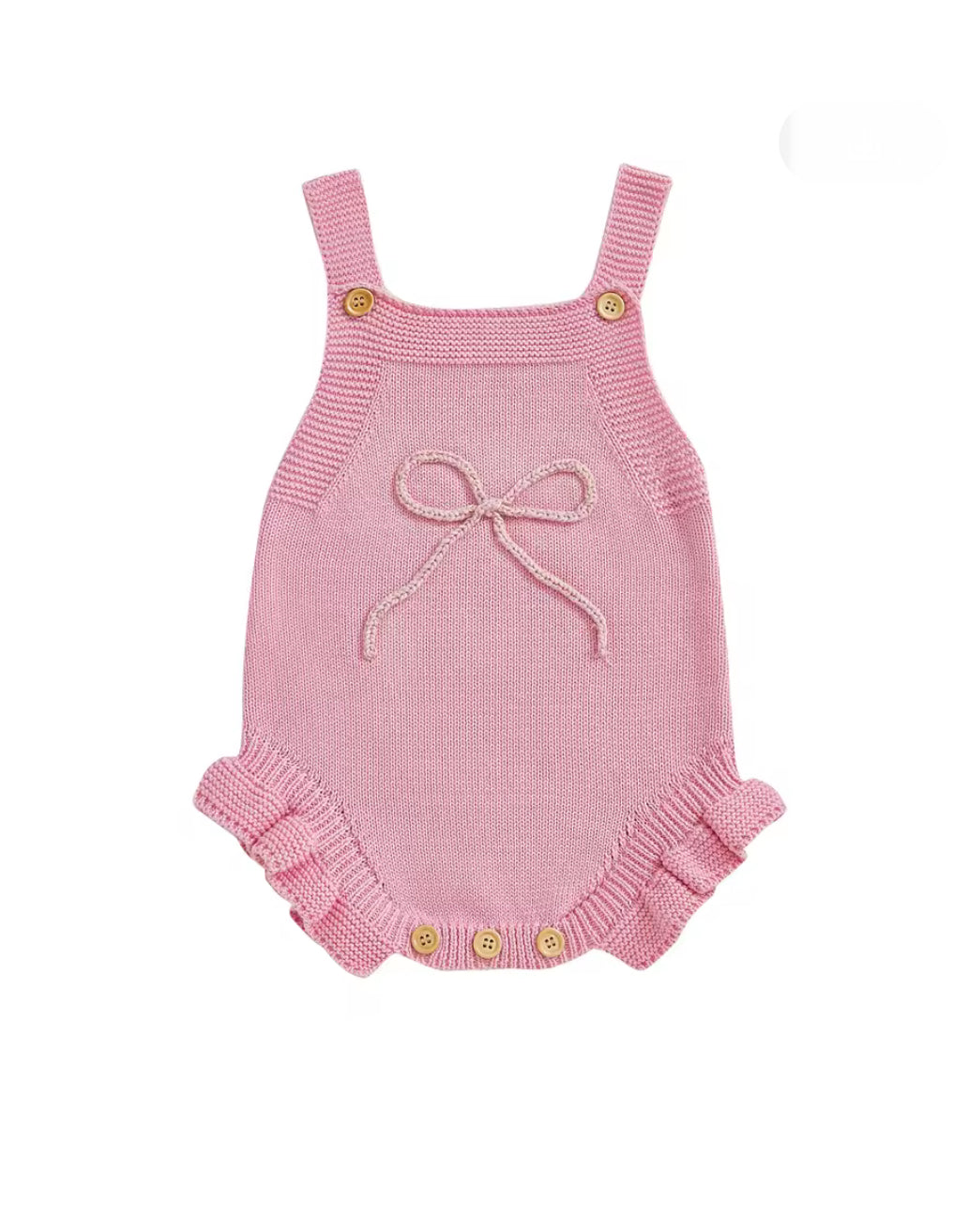 🌸🌸 BABY GIRLS CLOTHING - Special Price- Knit bow cotton Romoer