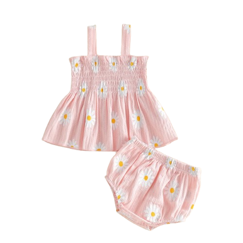 🌸🌸 BABY GIRLS CLOTHING - Special Price-  Elizabeth cotton Set