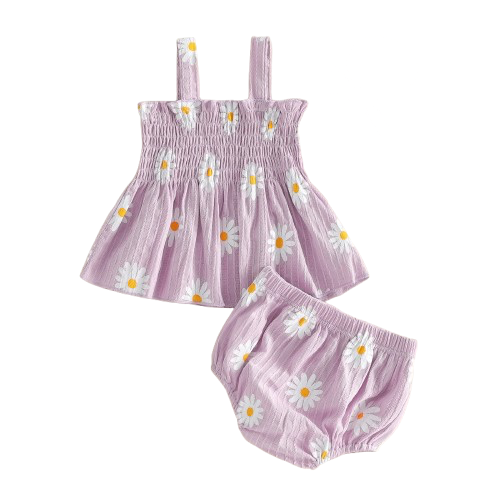 🌸🌸 BABY GIRLS CLOTHING - Special Price-  Elizabeth cotton Set
