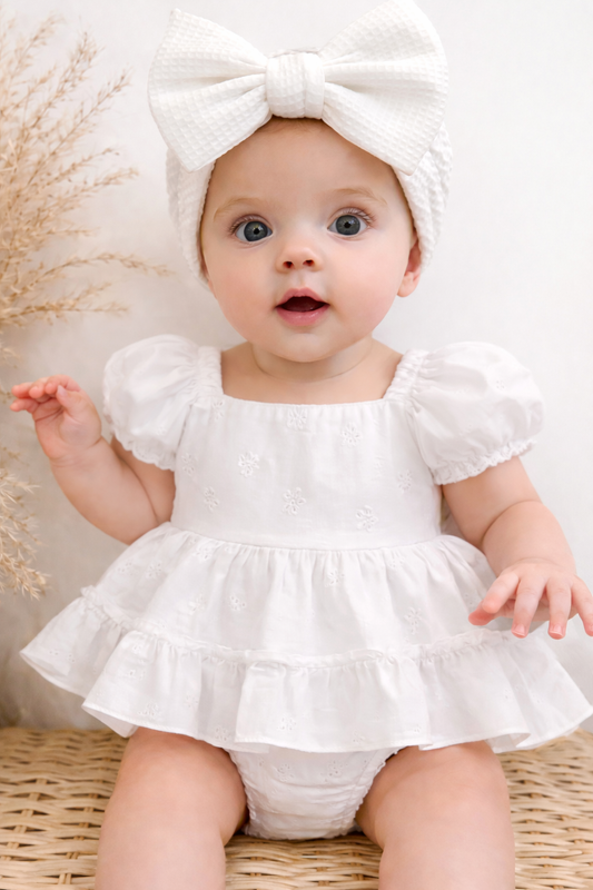 🌸🌸 BABY GIRLS CLOTHING - Special Price- Ansley cotton Romper