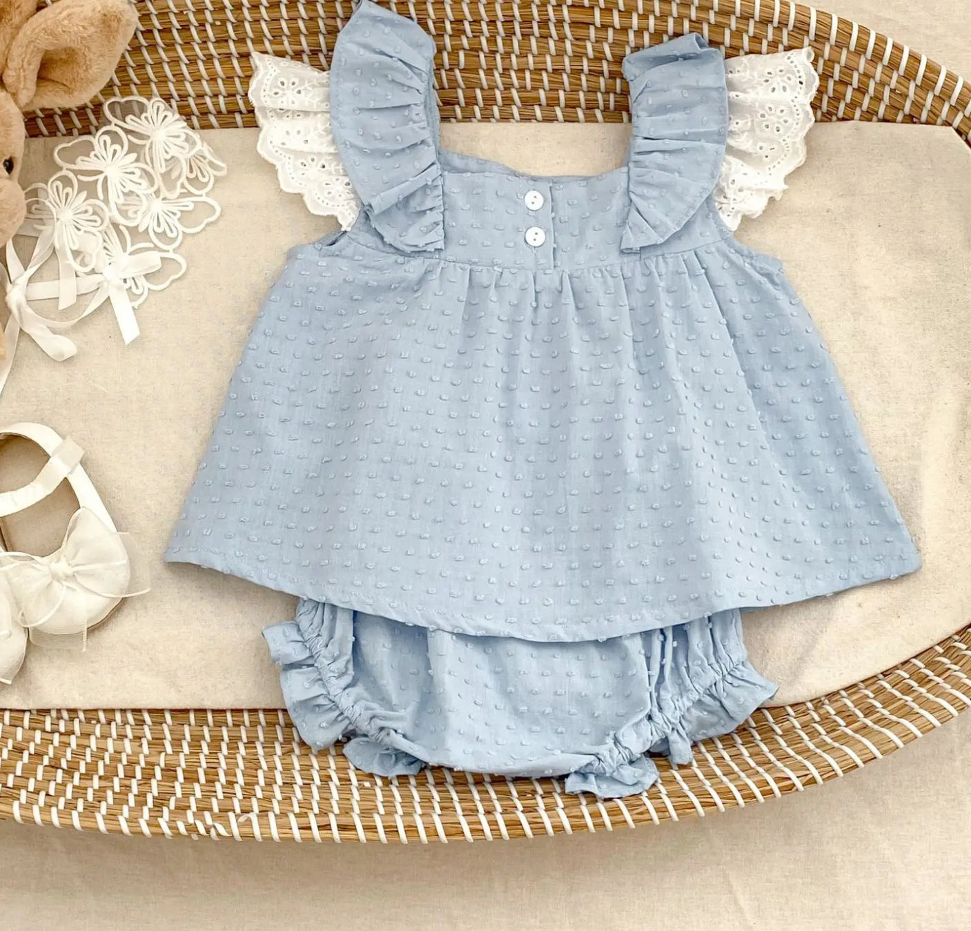 🌸🌸 BABY GIRLS CLOTHING - Special Price- Heather Set