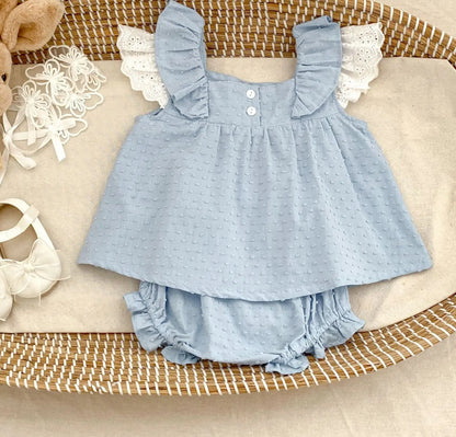 🌸🌸 BABY GIRLS CLOTHING - Special Price- Heather Set