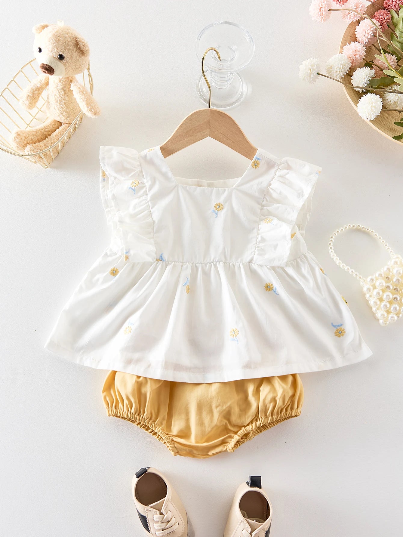 🌸🌸 BABY GIRLS CLOTHING - Special Price-  Danni Set- Sunflower