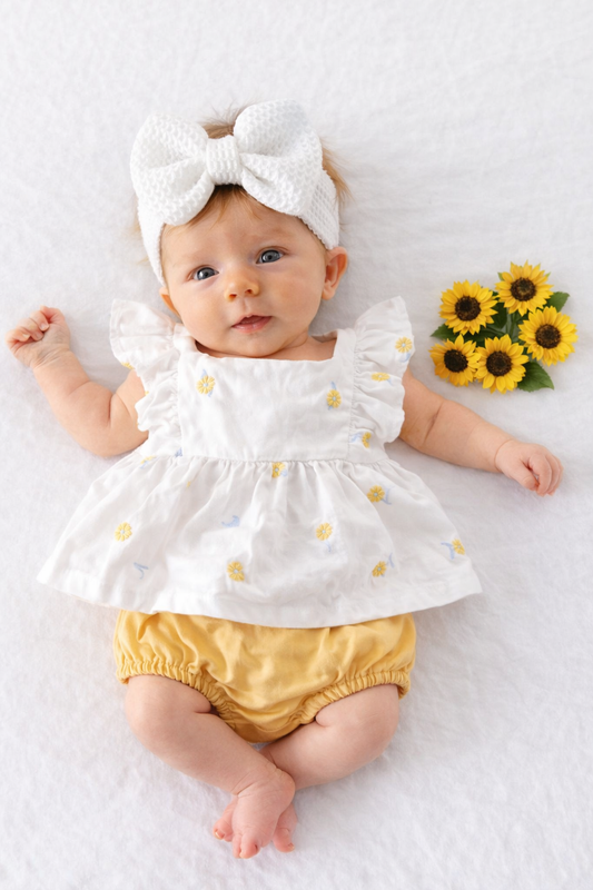 🌸🌸 BABY GIRLS CLOTHING - Special Price-  Danni Set- Sunflower