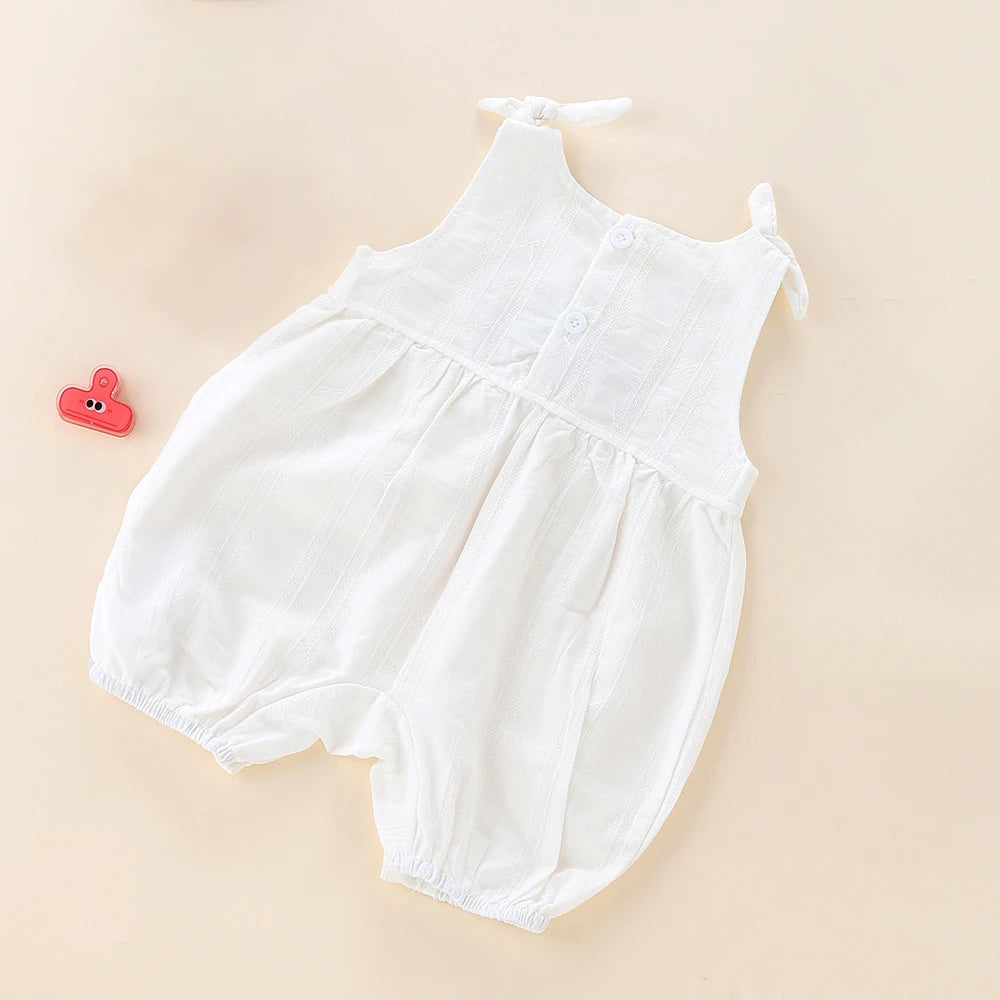 🌸🌸 BABY GIRLS CLOTHING - Special Price- Amelia overall cotton Romper