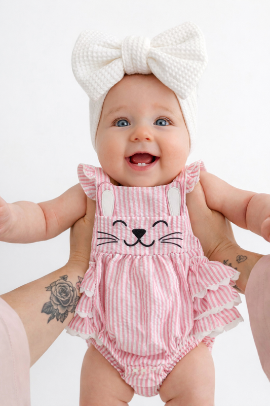 🌸🌸 BABY GIRLS CLOTHING - Special Price-  Love my bunny Romoer