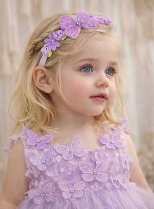 Butterfly party girl’s Headband