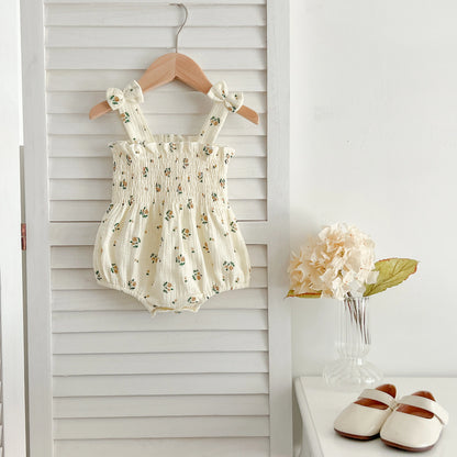 BABY GIRLS CLOTHING - Special Price-  Lovie floral Romper