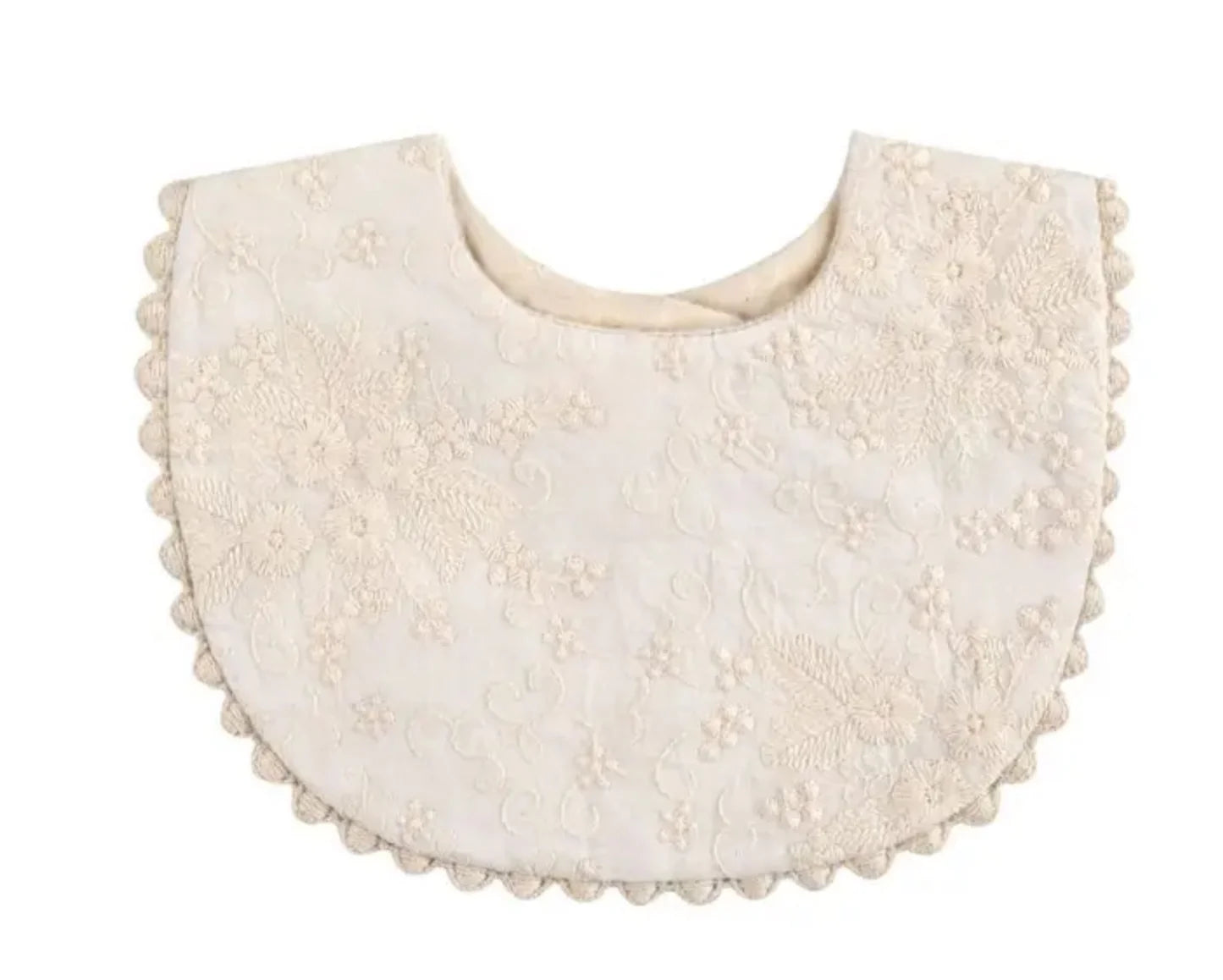 Embroidered vintage Bib