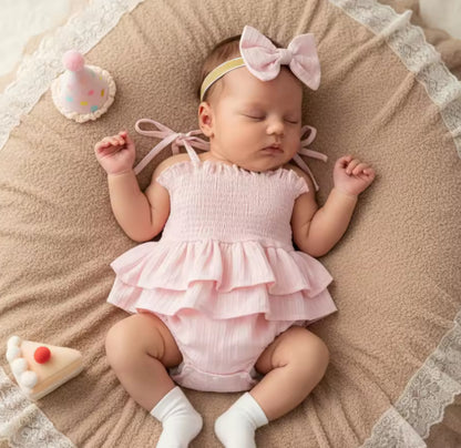 🌸🌸 BABY GIRLS CLOTHING - Special Price-  Savannah cotton Romper