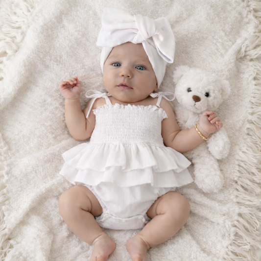 🌸🌸 BABY GIRLS CLOTHING - Special Price-  Savannah cotton Romper