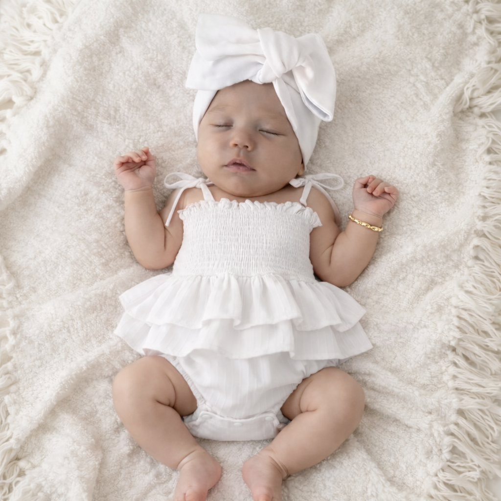 🌸🌸 BABY GIRLS CLOTHING - Special Price-  Savannah cotton Romper