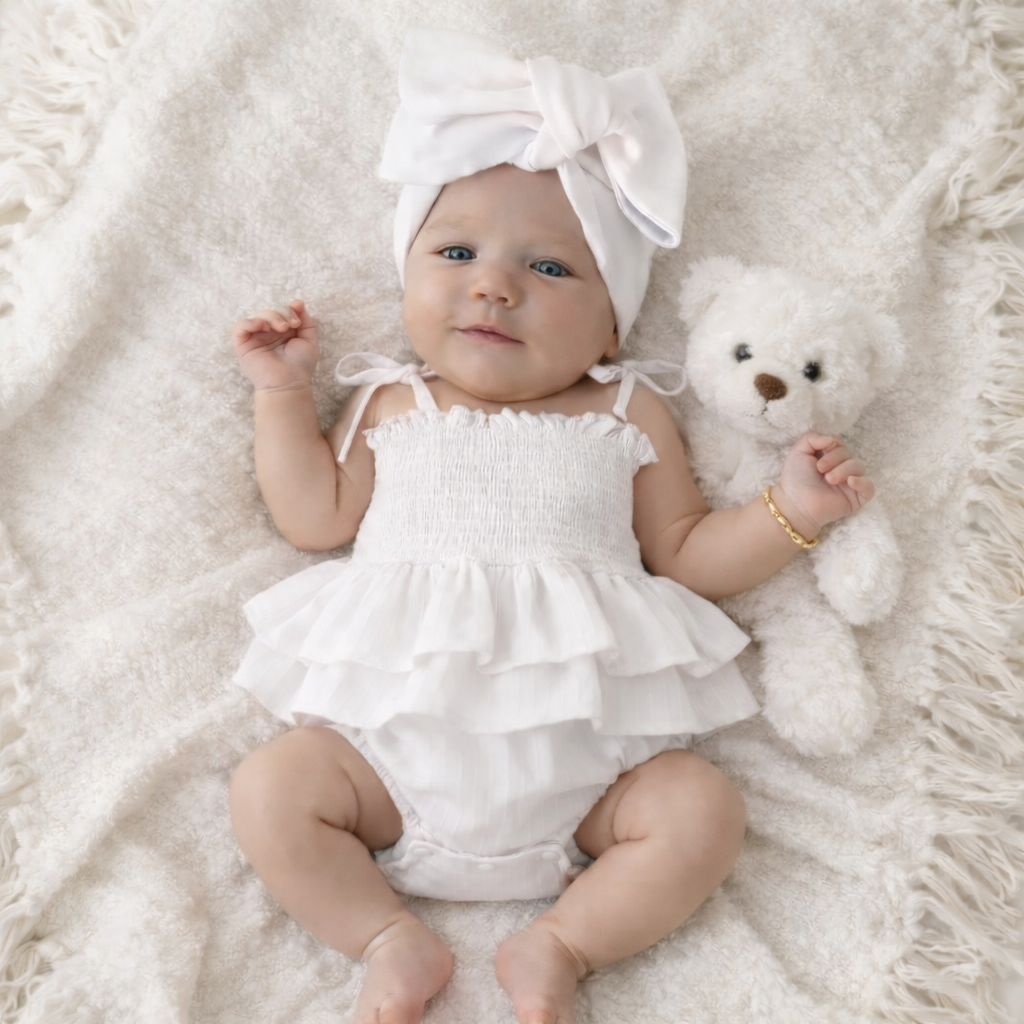 🌸🌸 BABY GIRLS CLOTHING - Special Price-  Savannah cotton Romper