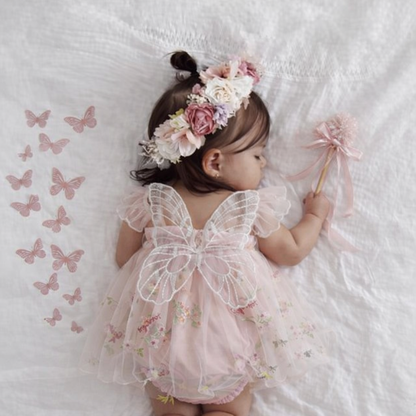🌸🌸 BABY GIRLS CLOTHING - Special Price-  Enchanted garden Romper