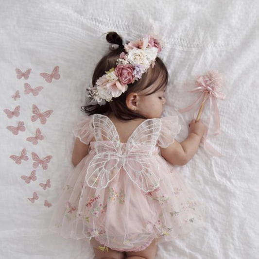 🌸🌸 BABY GIRLS CLOTHING - Special Price-  Enchanted garden Romper