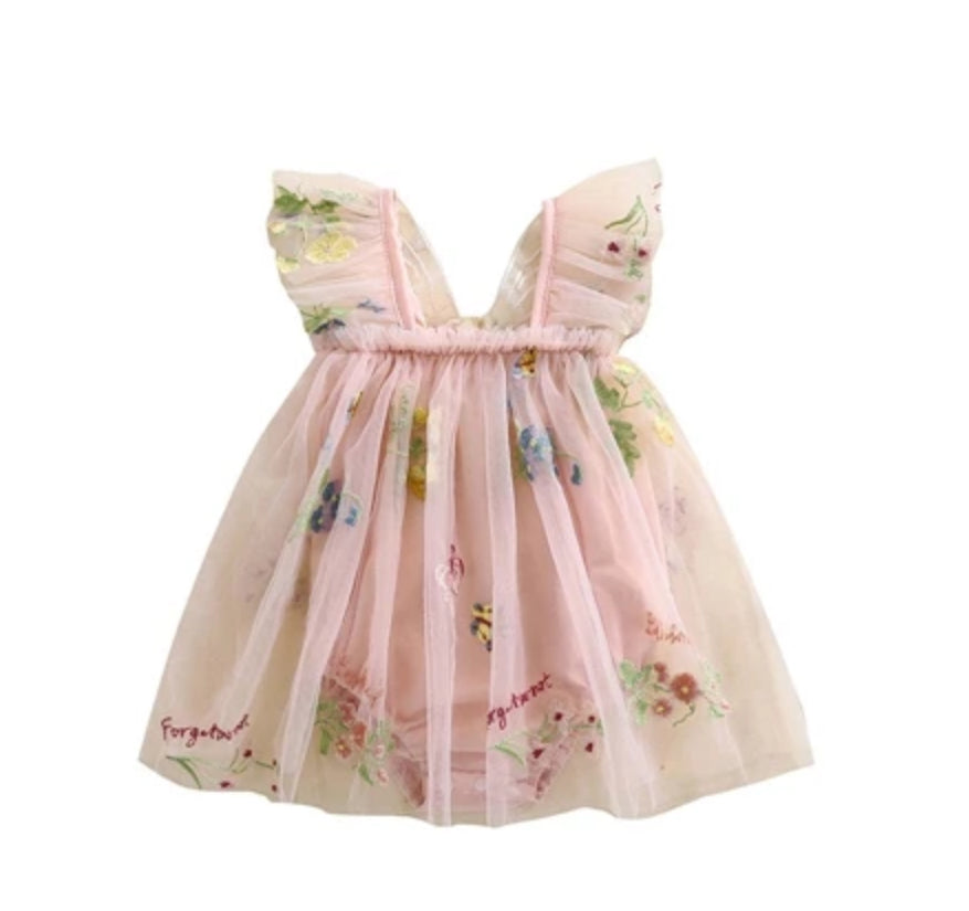 🌸🌸 BABY GIRLS CLOTHING - Special Price-  Enchanted garden Romper