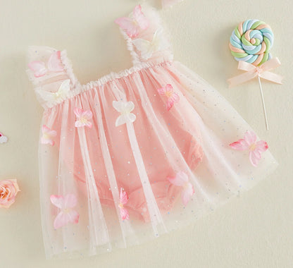 🌸🌸 BABY GIRLS CLOTHING - Special Price- Ellie Butterfly Romper