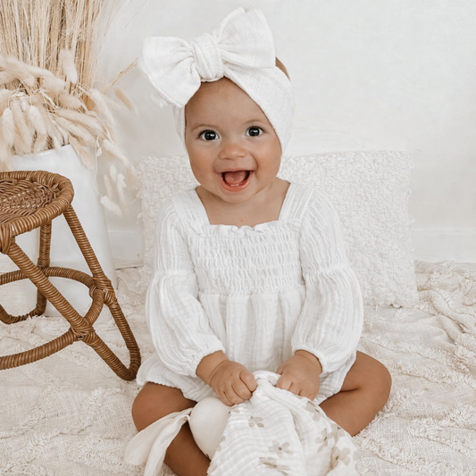 Baby girls clothing - Asta cotton Romper - Special Price