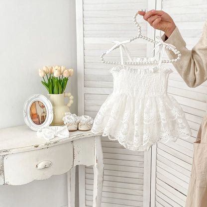 BABY GIRLS CLOTHING - Special Price-  Gia lave embroidered Romper