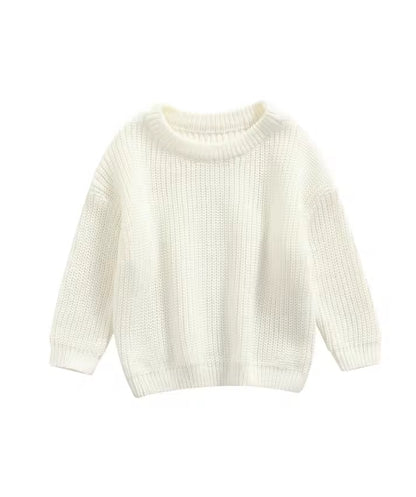 Baby Girls clothing - Chinky knit cotton Jumper - special price