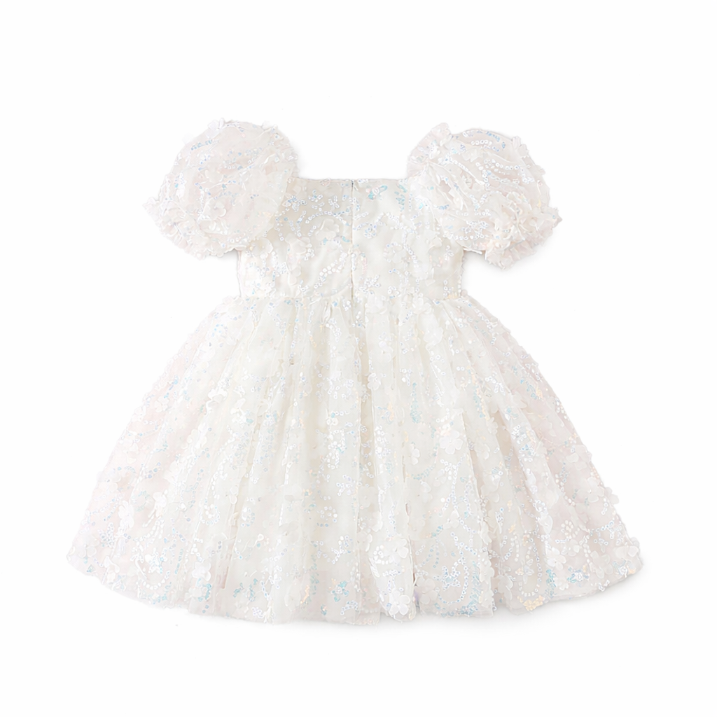 Baby Girls clothing - Margarett Sequin Appliqué Dress- Special Price