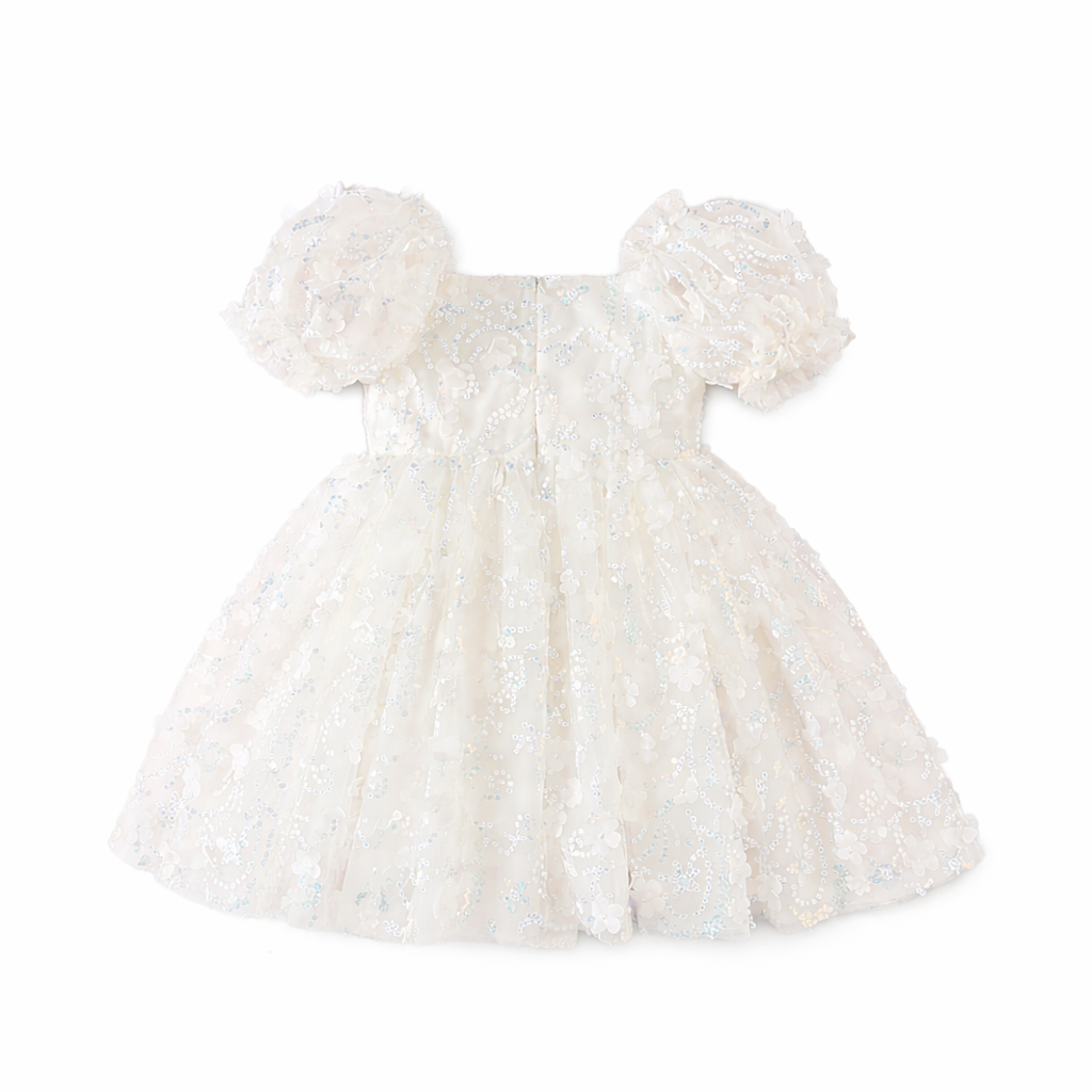 Baby Girls clothing - Margarett Sequin Appliqué Dress- Special Price